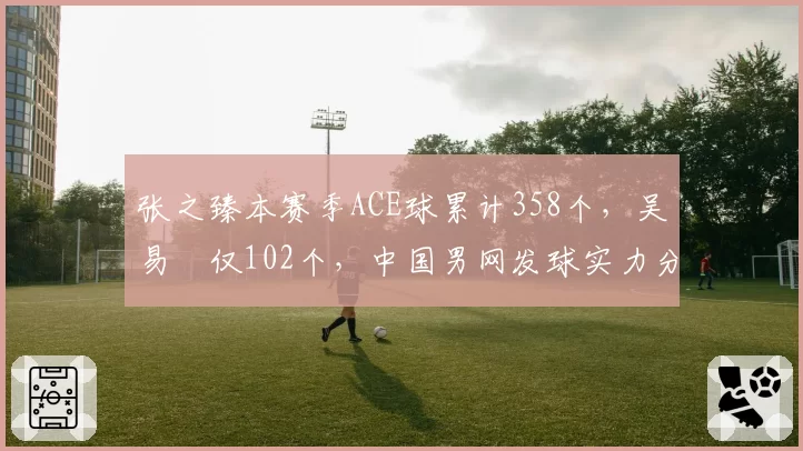 张之臻本赛季ACE球累计358个，吴易昺仅102个，中国男网发球实力分化加剧
